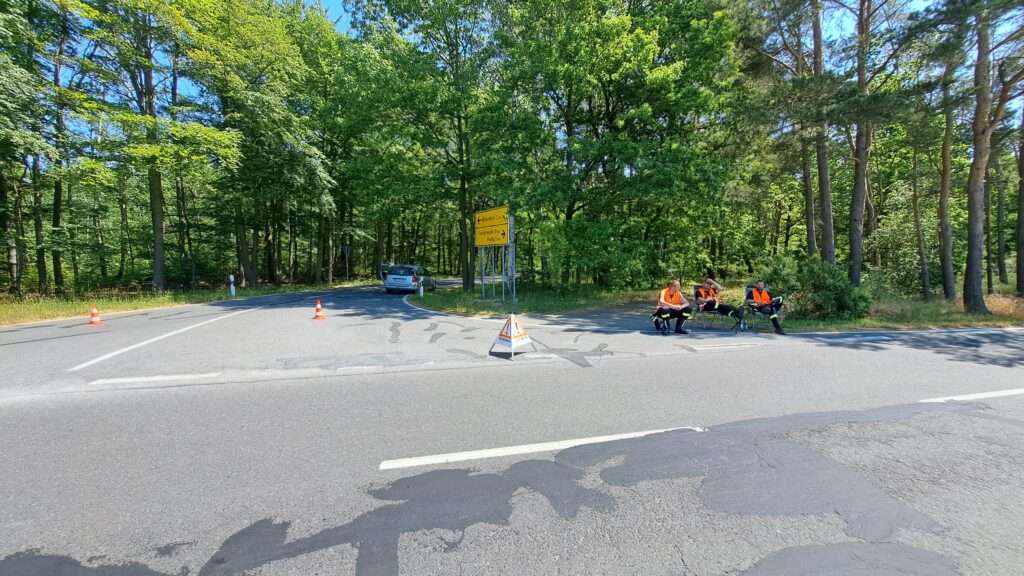 Die Kameraden der Feuerwehr Goßmar