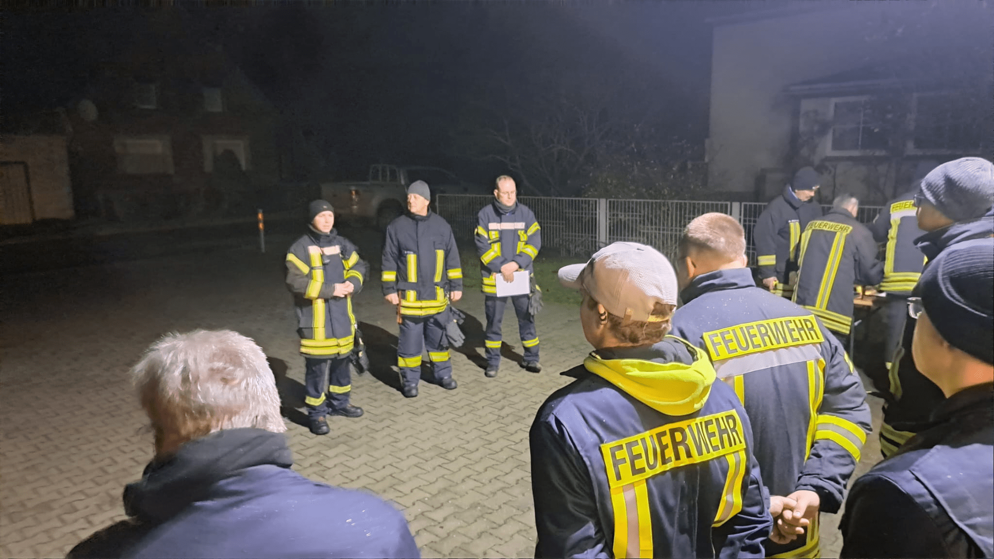Zugausbildung des Löschzug 2